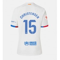 Barcelona Andreas Christensen #15 Bortedrakt Dame 2023-24 Kortermet